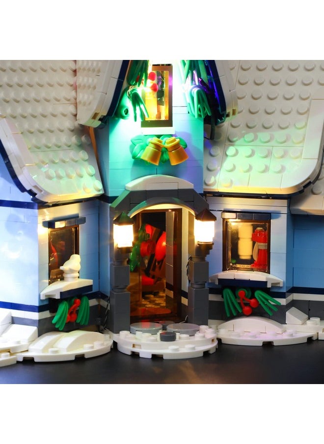 BRIKSMAX - BRIKSMAX Led Lighting Kit for Creator Santa's Visit - Compatible with Lego 10293 Building Blocks Model- Not Include The Lego Set - Image 1