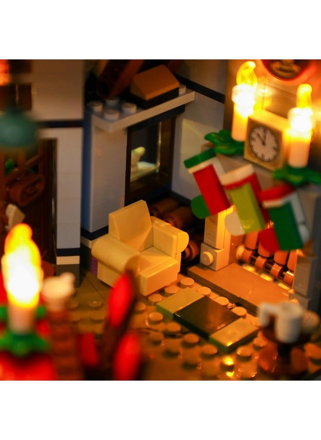 BRIKSMAX - BRIKSMAX Led Lighting Kit for Creator Santa's Visit - Compatible with Lego 10293 Building Blocks Model- Not Include The Lego Set - Image 1