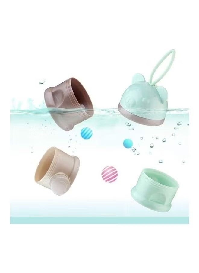 Gonice 4-Compartment Baby Milk Powder Dispenser  - Image 3