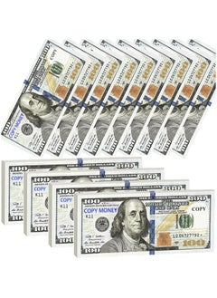 Generic 500Pcs US Dollar Props Replica Fake US Dollar Banknote Toy Souvenir Coin Banknote Imitation US Dollar Movie Advertising Novelty Magic Props  - Image 1