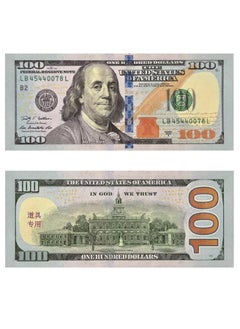 Generic 500Pcs US Dollar Props Replica Fake US Dollar Banknote Toy Souvenir Coin Banknote Imitation US Dollar Movie Advertising Novelty Magic Props  - Image 3
