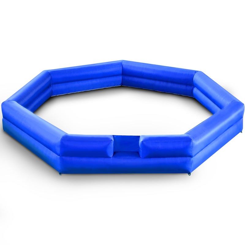 OZIS 20FT Inflatable Gaga Ball Pit with Builtin Blower Portable Gagaball Court for IndoorOutdoor Sports Family Activities Easy to Setup Blue - Image 3