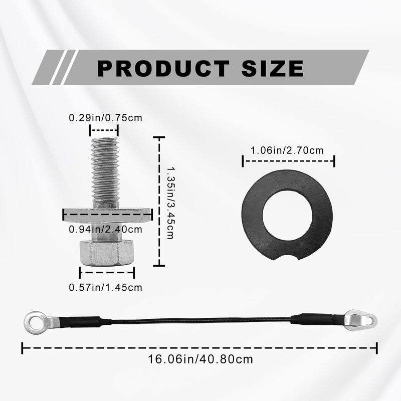 NOTISH Tailgate Support Cable Strap for Chevrolet and GMC - Image 2