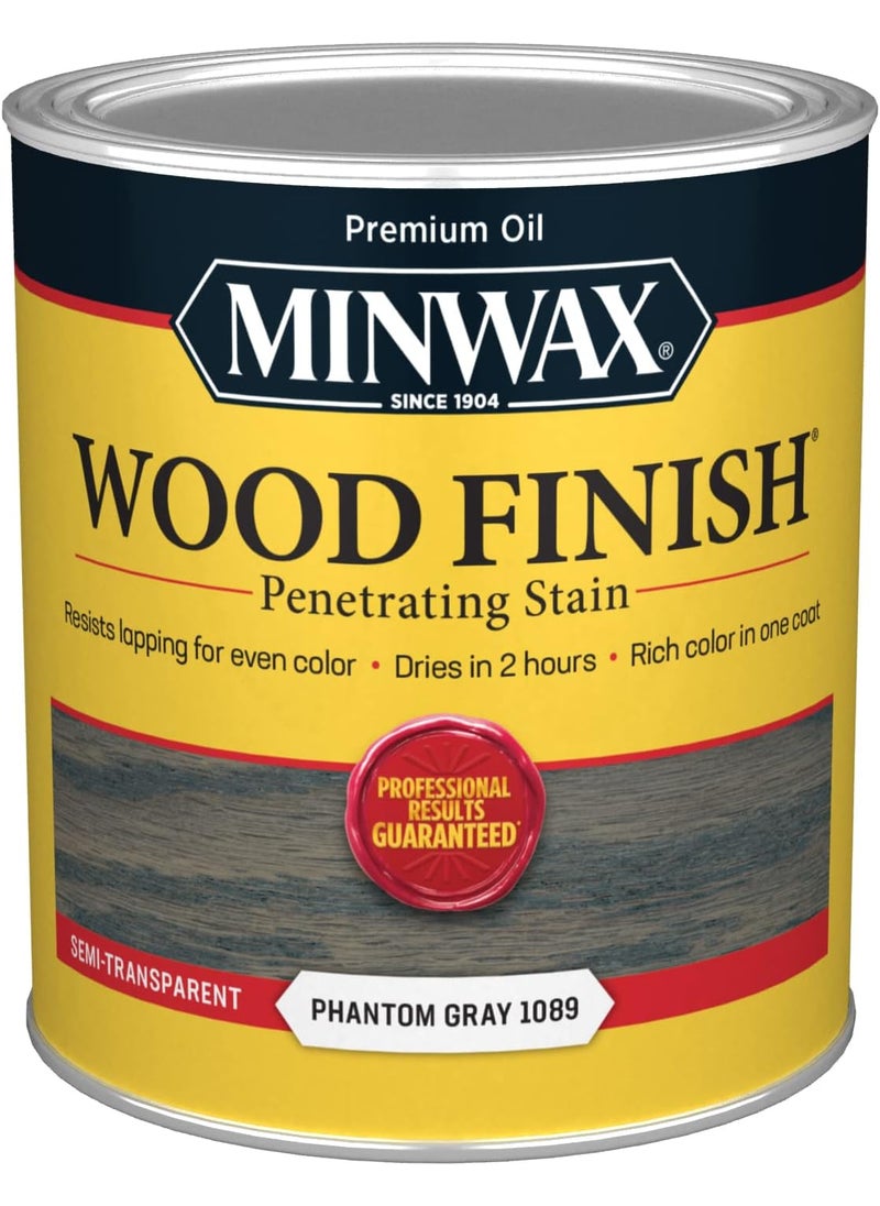 Minwax Minwax Wood Finish Phantom Gray 1 Quart  - Image 1