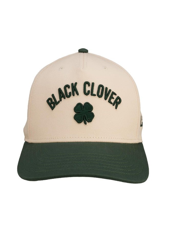Black Clover, Unisex, Timeless 3 Adjustable Hat, Crème/Green Hat/3D Embroidery, One Size - Image 2