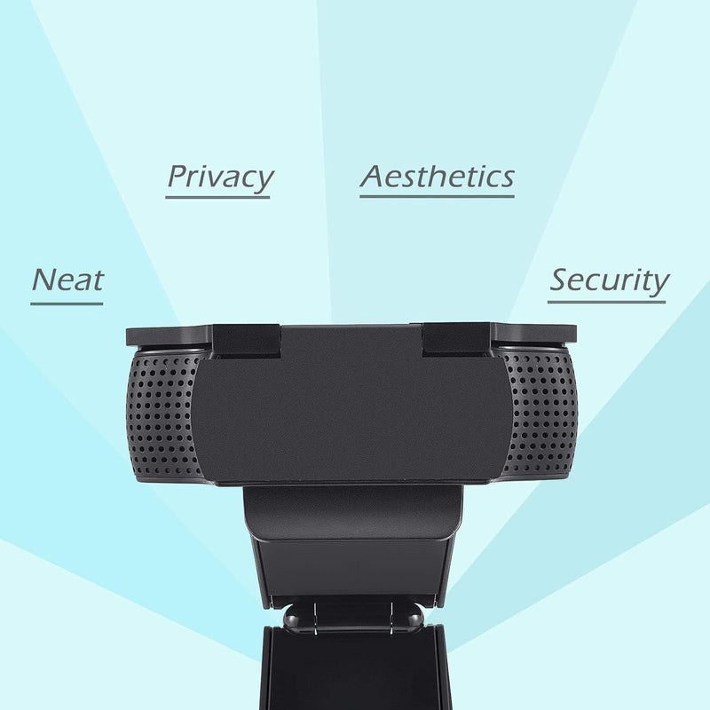 CloudValley Webcam Cover for Logitech C920/ C920x/ C922x/ C930e/ C922/ C920 HD Pro Stream Webcam, Camera Cover to Protect Lens and Security, Black - Image 5