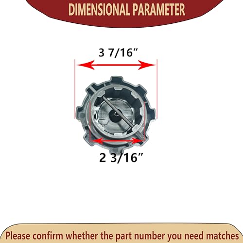 Irnyso lrnyso large kerosene heater fuel cap 70-006-0130 70-006-0135 70-006-0140 fits Master Pro Temp Dyna Glo Thermoheat etc heaters - Image 5