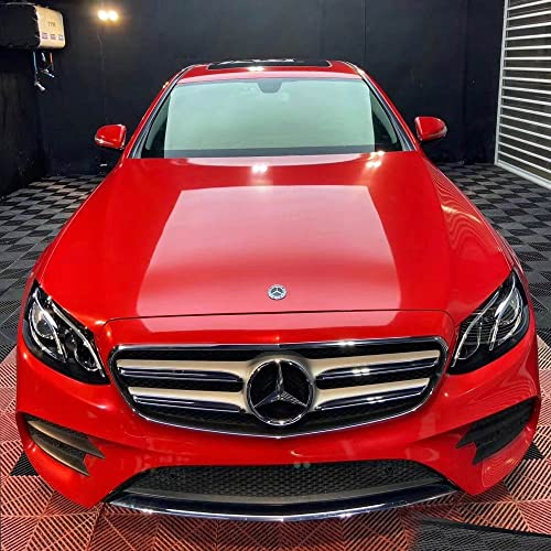 COSMOS STAR™ Vinyl Wrap Sheet for Car & Bike Self Adhesive Wrap Sticker with Air Rlease Technology car Wrapping Sheet roll Film for Auto Vehicle Motorcycle (24X55 INCH, RED Glossy) - Image 2