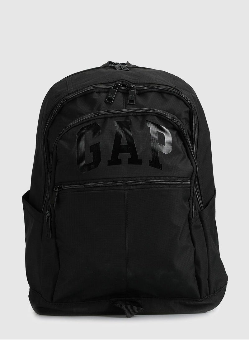 GAP-12844 Black No5 Black Backpack - Image 1