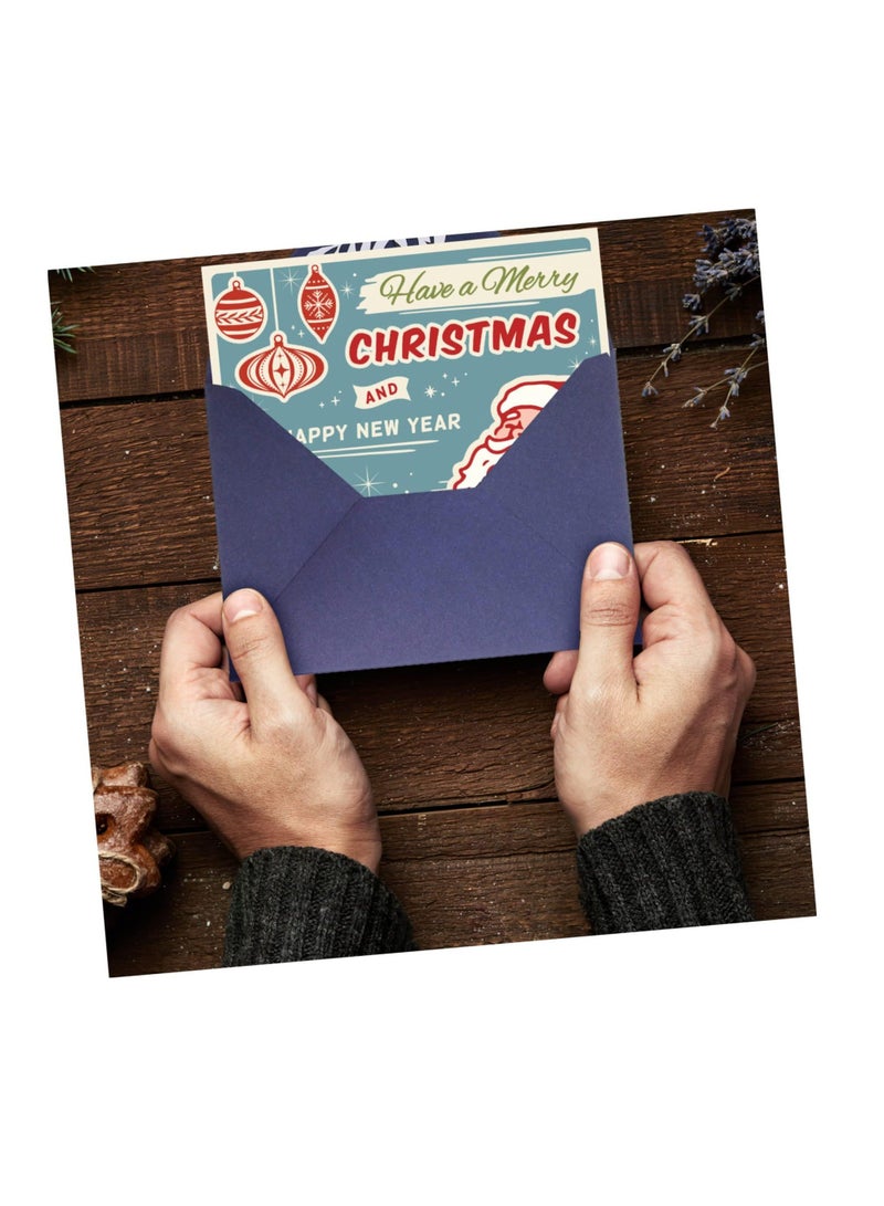 XiuWoo 6PCS Vintage Invitation Envelope Set, Stationary Envelopes Cards Postcard Set Style for Weddings,Invitations, Baby Shower, Office - Image 5