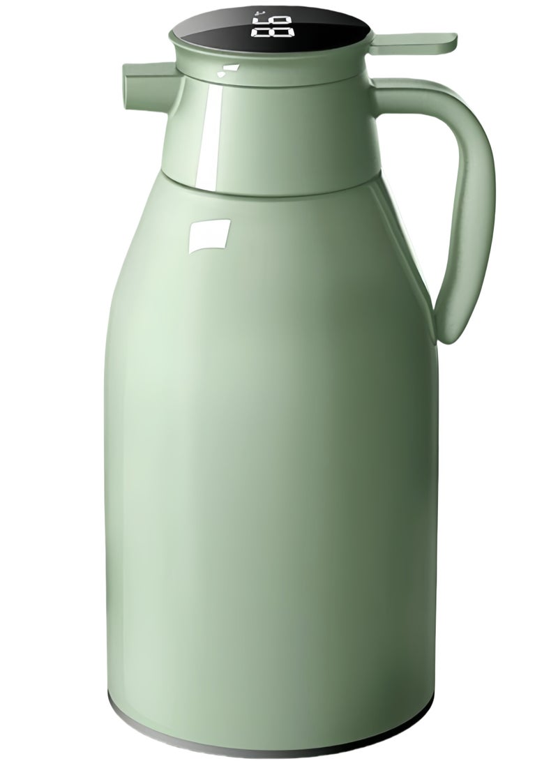 ريد ليف ترمس قهوة معزول حراريًا من RedLeaf بجدار مزدوج من الزجاج المفرغ، يحافظ على الحرارة لمدة 48 ساعة - Image 1