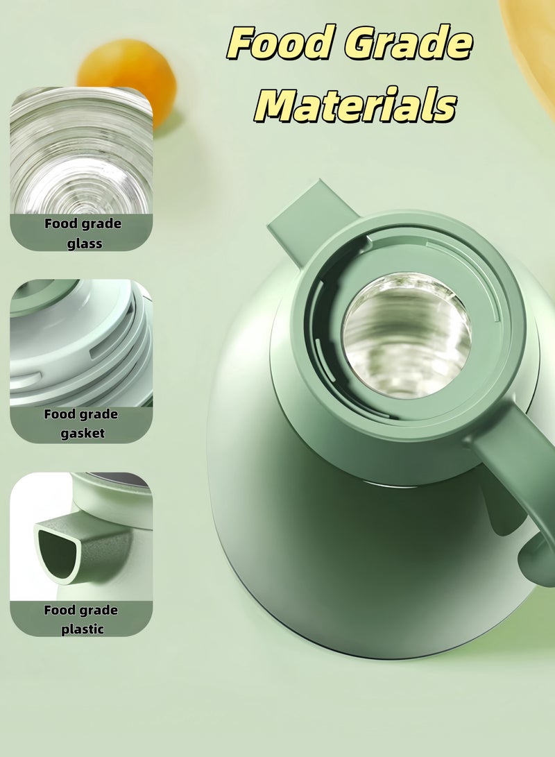 ريد ليف ترمس قهوة معزول حراريًا من RedLeaf بجدار مزدوج من الزجاج المفرغ، يحافظ على الحرارة لمدة 48 ساعة - Image 5