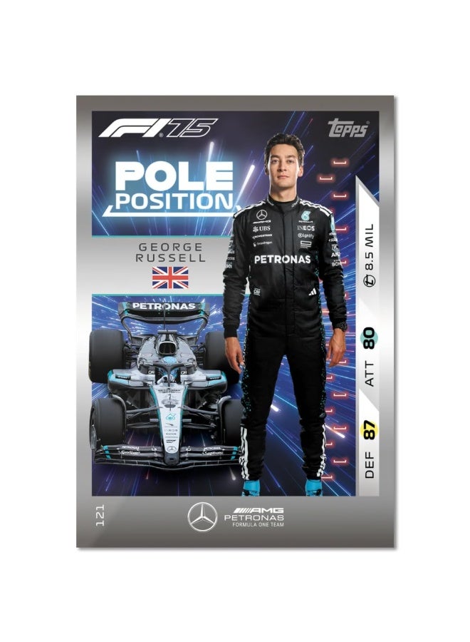 توبس لعبة بطاقات التداول والتحصيل Topps Turbo Attax Formula 1® 2025 (حزمة ضخمة متعددة) - Image 2