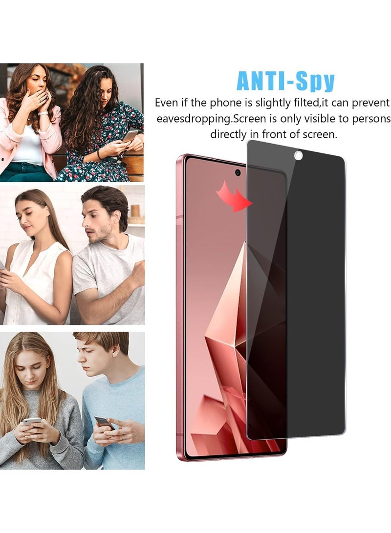Note 50S tempered glass privacy screen protector, anti-spy, hardness level 9, compatible with Infinix Note 50S, high-quality protective tempered privacy glass - Image 2