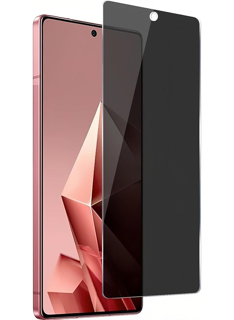 Note 50S tempered glass privacy screen protector, anti-spy, hardness level 9, compatible with Infinix Note 50S, high-quality protective tempered privacy glass - Image 1