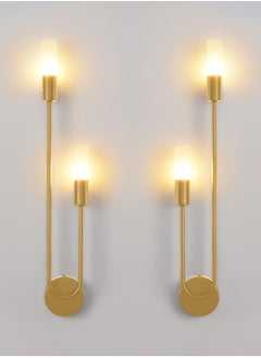 LOOPITYS Modern Nordic Led Wall Lamps Long Strip Wall Sconce for Home Hotel Stairs Bedroom Bedside Luxury Living Room Decoration Lamps，(Excluding light bulbs, it is recommended to use G9 model bulbs)  - Image 1
