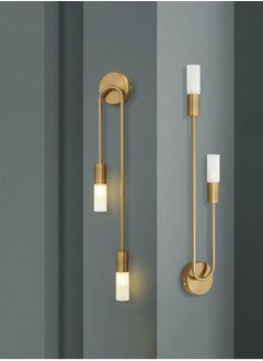 LOOPITYS Modern Nordic Led Wall Lamps Long Strip Wall Sconce for Home Hotel Stairs Bedroom Bedside Luxury Living Room Decoration Lamps，(Excluding light bulbs, it is recommended to use G9 model bulbs)  - Image 3