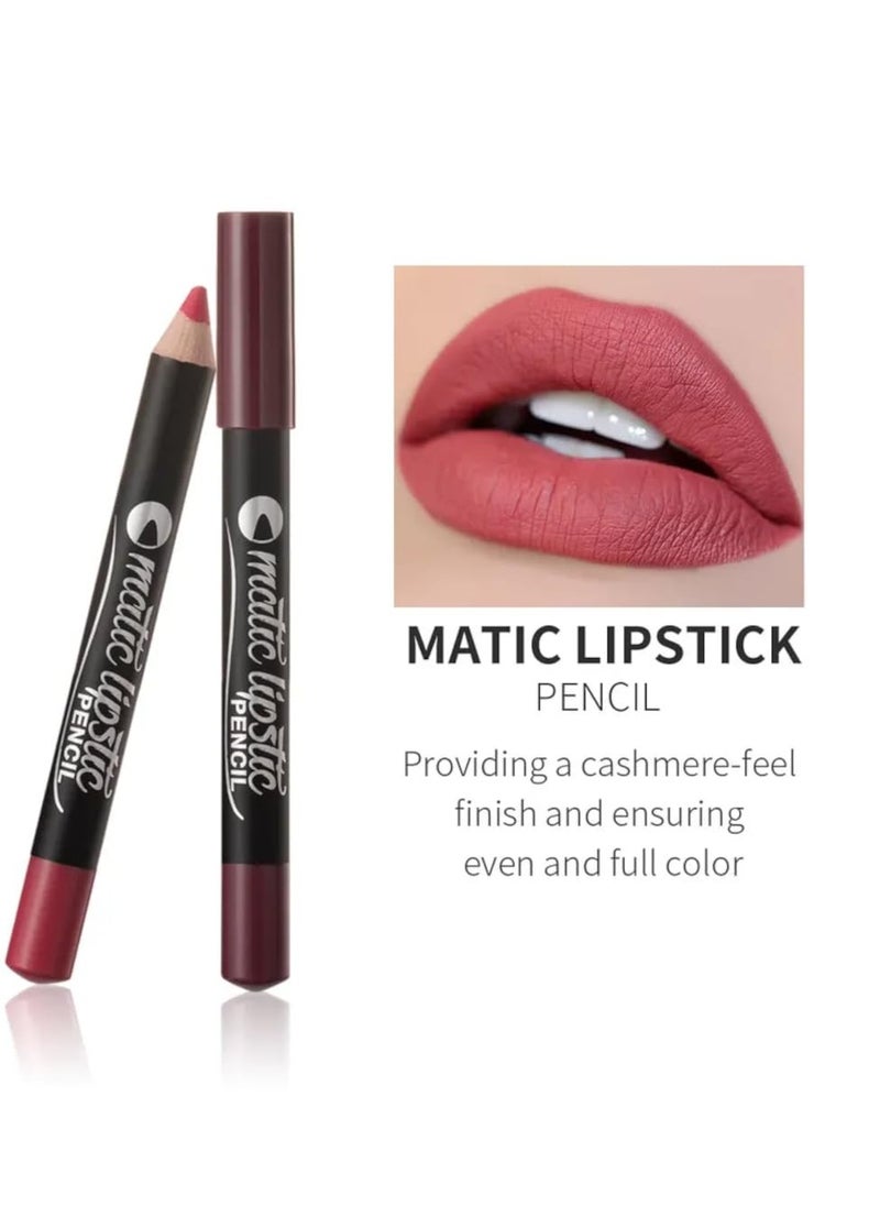 M.N Matte Lipstick - 6 Colors - 6 Pcs  - Image 2