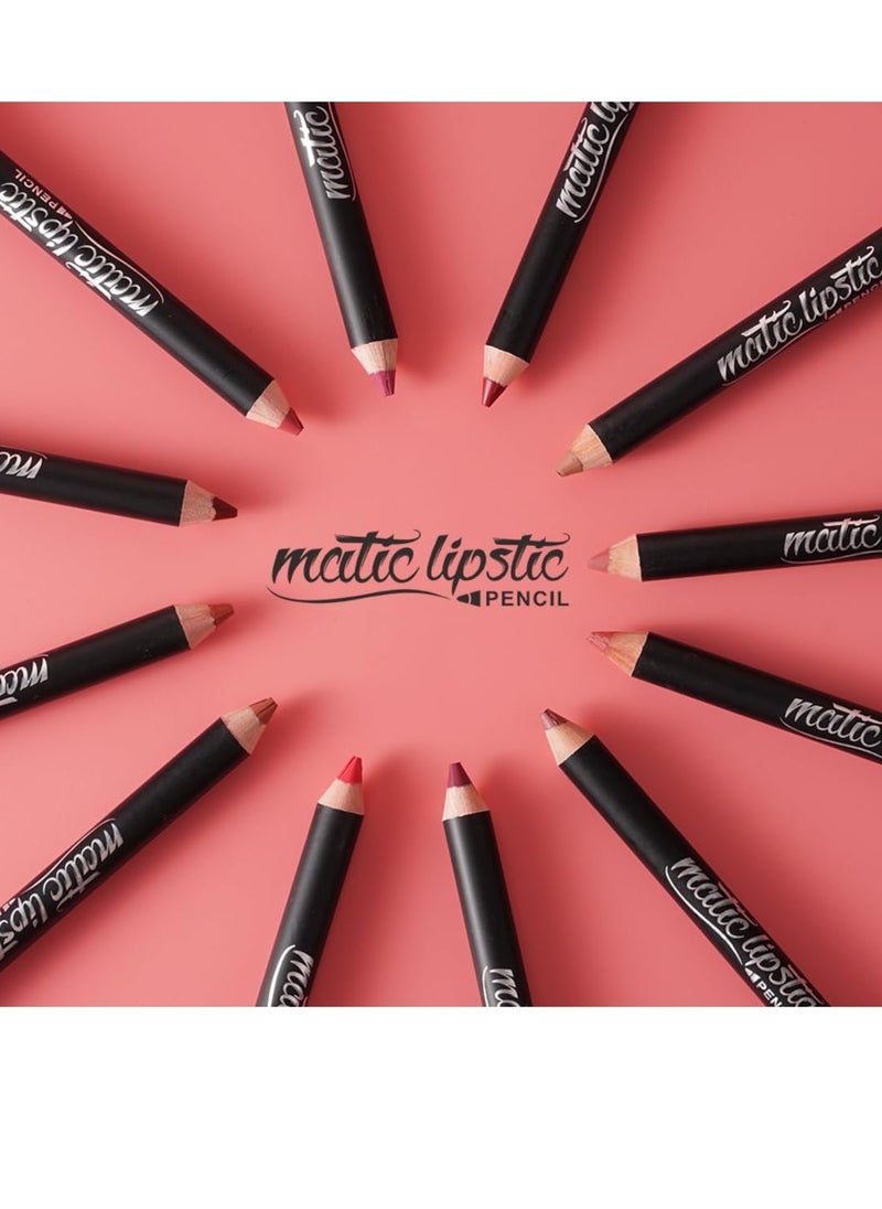 M.N Matte Lipstick - 6 Colors - 6 Pcs  - Image 3