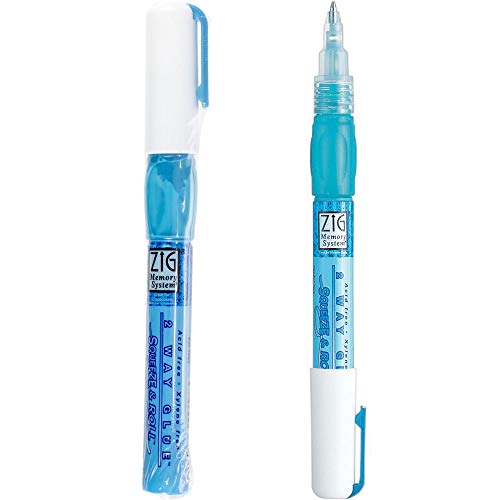 Zig Two Way Squeeze Roll Glue Pen Set of 3 - Image 1