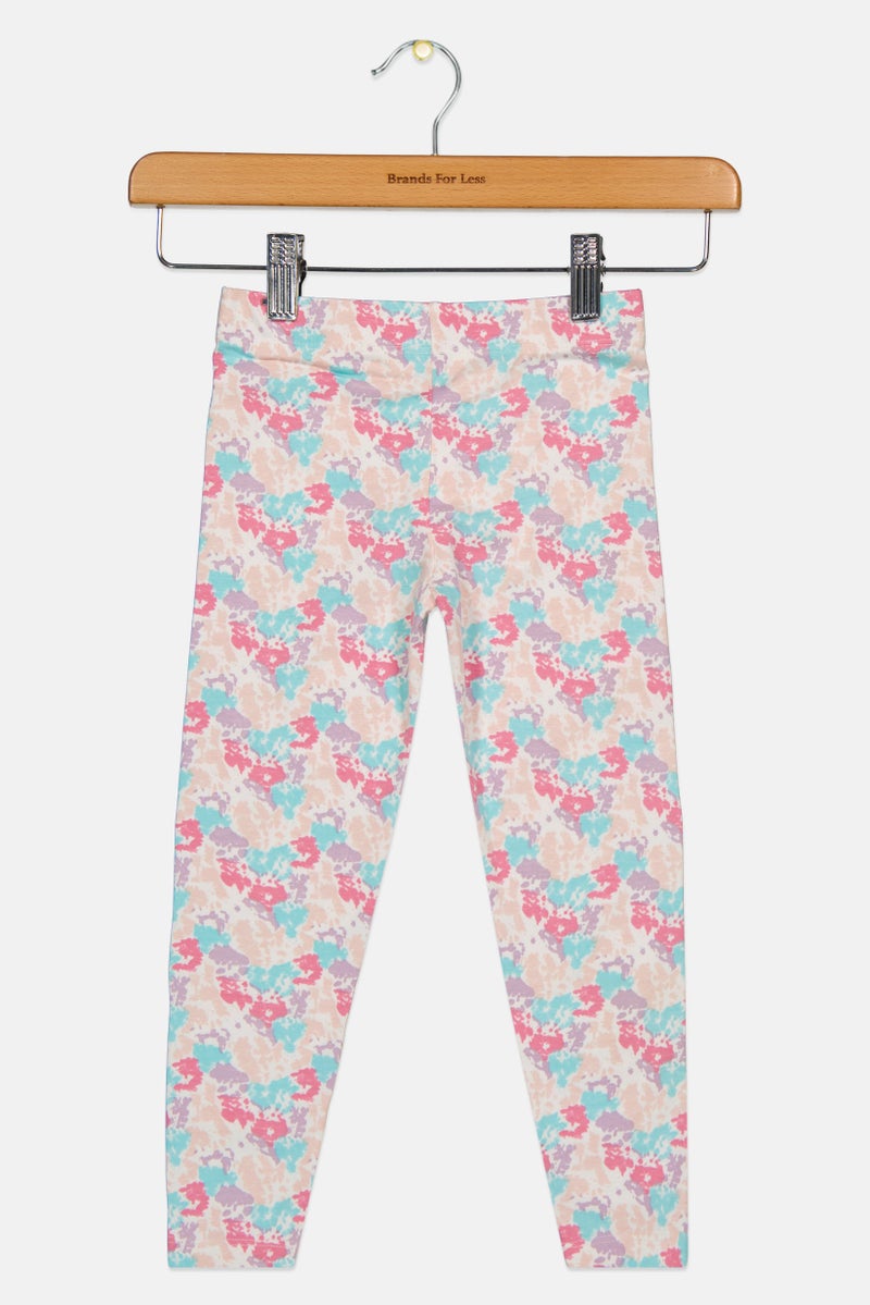 Hamleys Toddlers Girl Tie Dye Pull On Leggings, Multicolor - Image 3