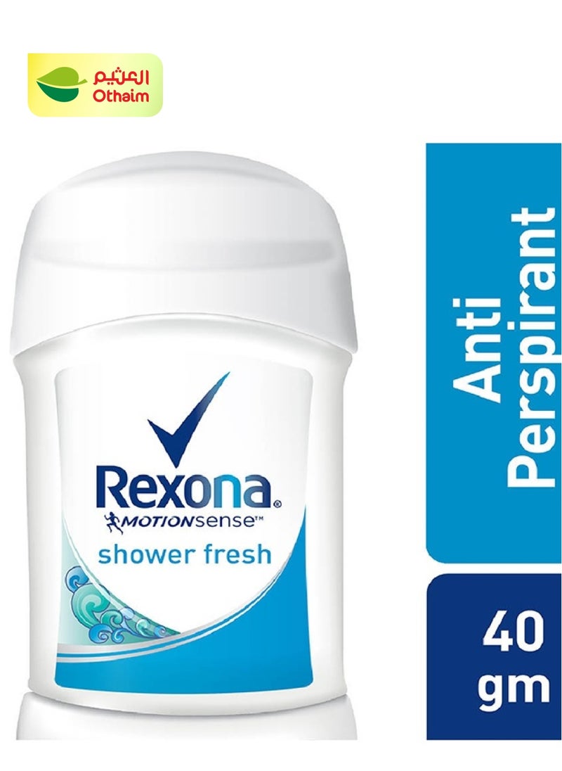 Rexona Rexona Shower Fresh Antiperspirant Stick for Women, 40 g 