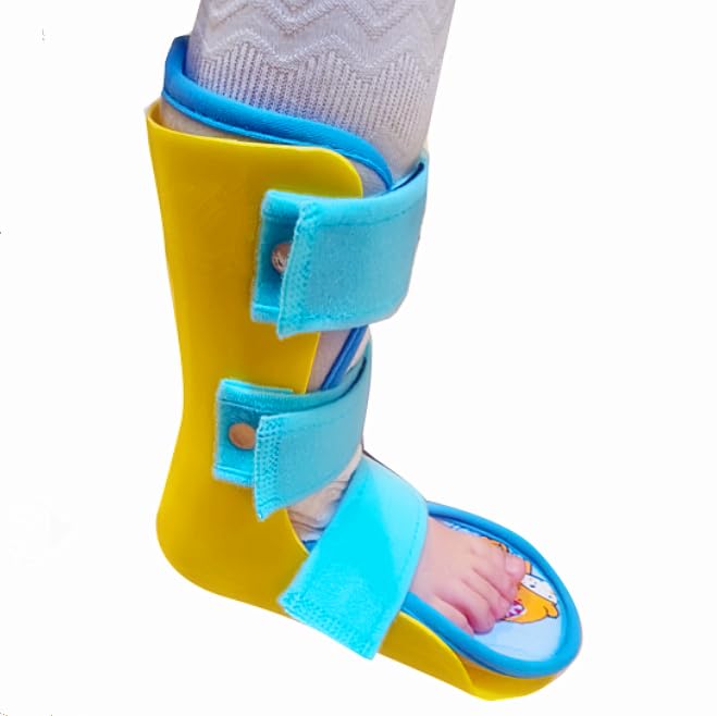RousuMedi دعامة كاحل الأطفال RousuMedi AFO للأطفال دعامة كاحل القدم لشلل القدم للأطفال (القدم اليسرى، صغيرة) - Image 5