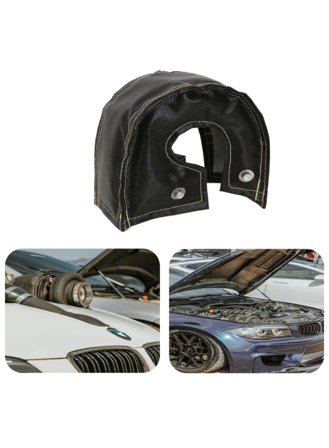 Generic Turbo Blanket Heat Shield Charger Cover Wrap for T4 With Locking Springs Cover Fiberglass 2000 F Turbo Charger Cover Heat Shield Barrier Fiber Turbo Blanket Turbocharger  - Image 5