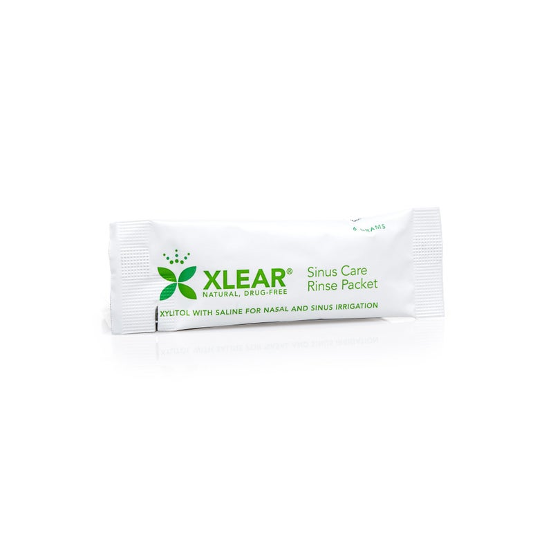 Xlear حزم إعادة تعبئة غسول الأنف من Xlear، محلول ملحي طبيعي لغسول الجيوب الأنفية مع زيلتول، تخفيف سريع لضغط الجيوب الأنفية والاحتقان، 50 حزمة (عبوة من 2) - Image 4