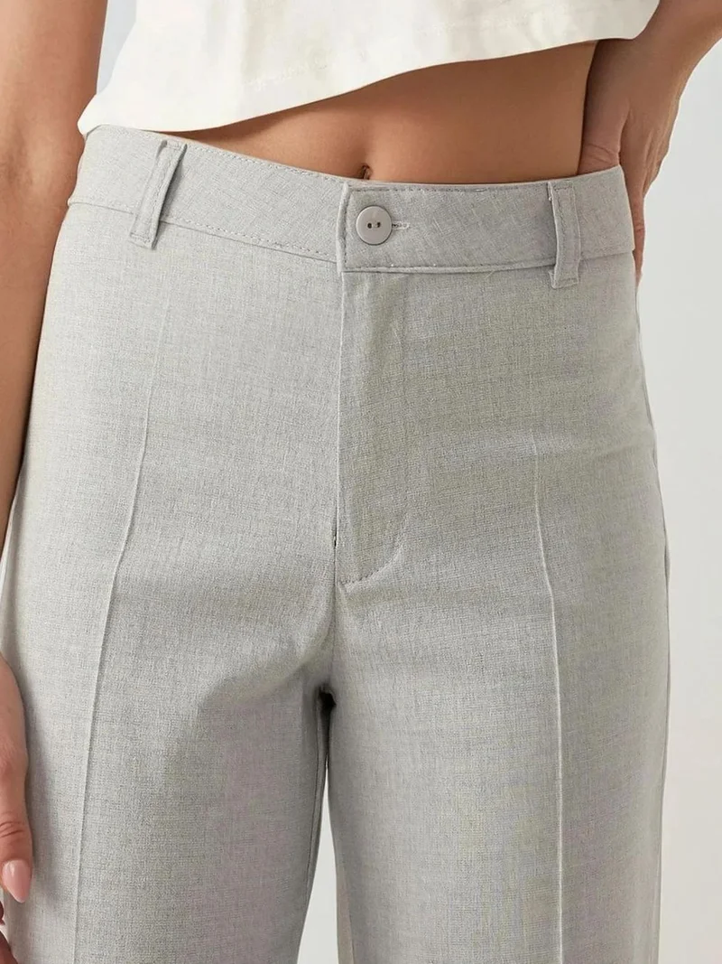 HICCUP High Waist Straight Leg Pants