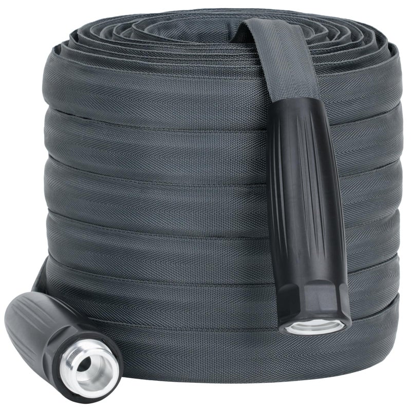 LINEX Lightweight Garden Hose 100 ft Ultra Flexible KinkFree for Outdoor Water Hose NonExpanding BurstResistant Heavy Duty RV Hose 58 inch - Image 2