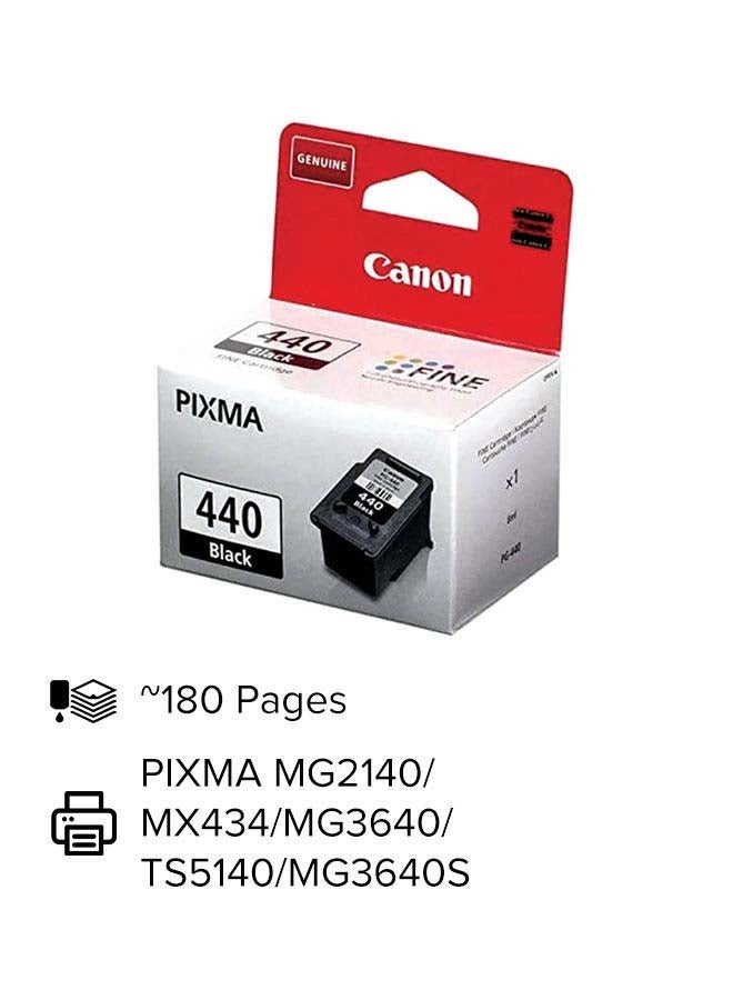 Canon Pixma PG-440 Ink Cartridge Black - Image 2