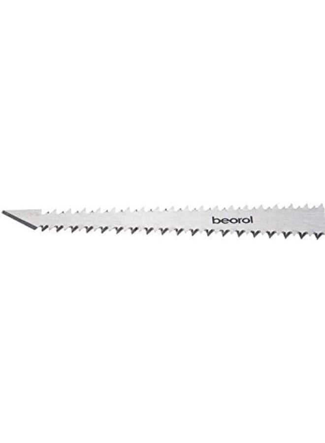 Beorol Beorol Double Sided Drywall Hand Sharp Pro Jab Saw With Ergonomic Soft-Grip Handle 6In  - Image 4