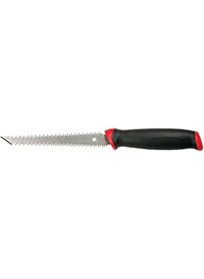 Beorol Beorol Double Sided Drywall Hand Sharp Pro Jab Saw With Ergonomic Soft-Grip Handle 6In  - Image 1