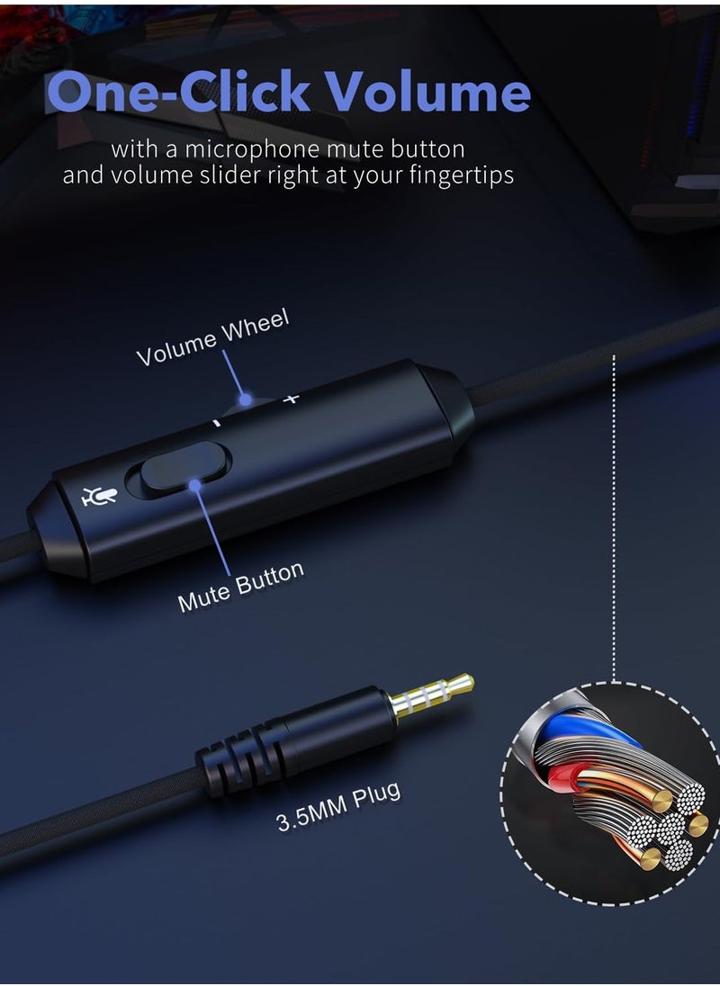 NUBWO - N16 Gaming Headset - Noise Canceling Mic,Stereo Sound,for PS5, PS4, Xbox One, Switch, PC - Image 1