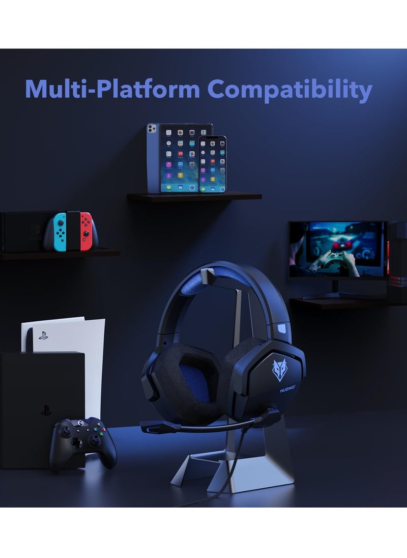 NUBWO - N16 Gaming Headset - Noise Canceling Mic,Stereo Sound,for PS5, PS4, Xbox One, Switch, PC - Image 1
