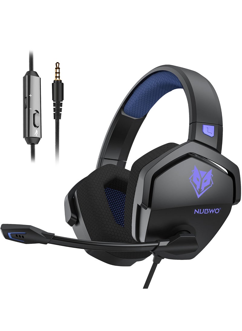 NUBWO - N16 Gaming Headset - Noise Canceling Mic,Stereo Sound,for PS5, PS4, Xbox One, Switch, PC - Image 1