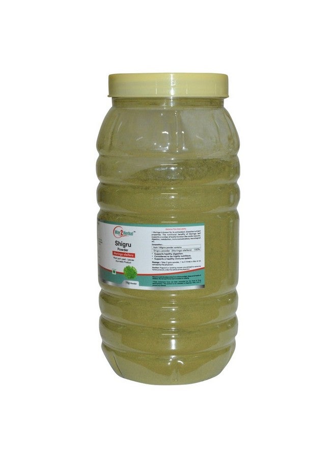 Way2Herbal Shigru Moringa Olifera Powder (1 Kg Pack of 1) - Image 4