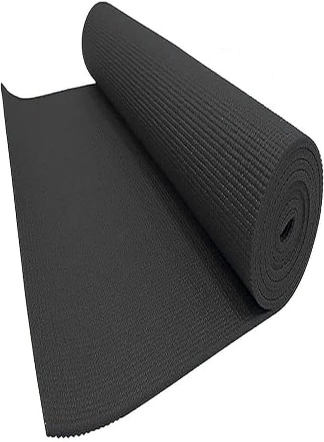 WARISI Yoga Mats for Women and Men NBR Material with Carrying Strap, Extra Thick Exercise Mats for Workout Yoga Mat for Women for Workout, Yoga, Fitness, Exercise Mat Anti Slip Yoga Mats (4mm) (Blue) - Image 3