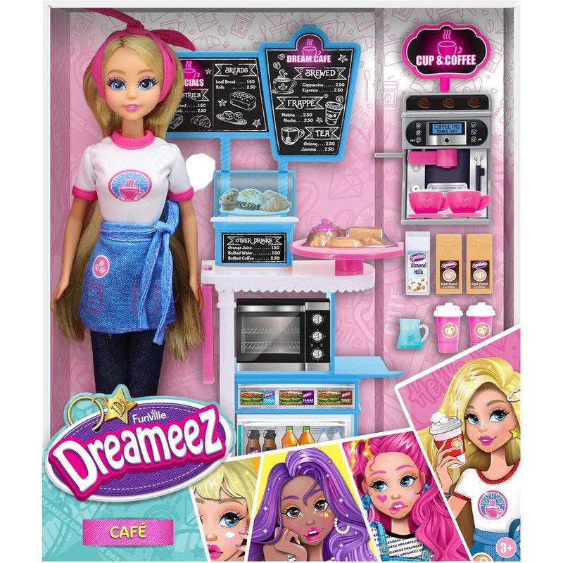 فانفيل طقم دمية دريميز للمقهي و أكسواراتة - 81002