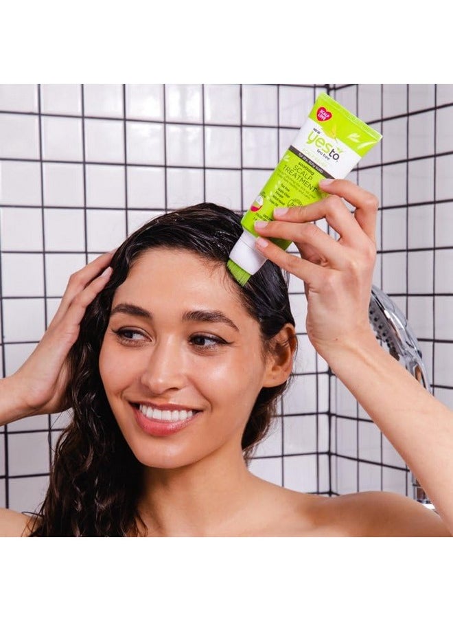 Yes To - Yes To Tea Tree Scalp Treatment, Soothing Formula To Remove Build Up, Leaving Scalp Cleansed & Calm, With Tea Tree, Witch Hazel, Apple Cider Vinegar & Sage Oil, Natural, Vegan & Cruelty Free, 3 Fl Oz - Image 1