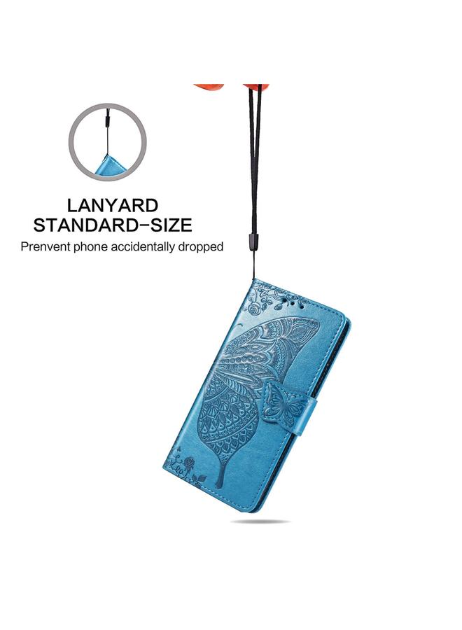 S-TOP Case For Huawei Honor 30 Pro Butterfly Love Flower Embossed Horizontal Flip Leather Case with Bracket / Card Slot / Wallet / Lanyard - Image 4