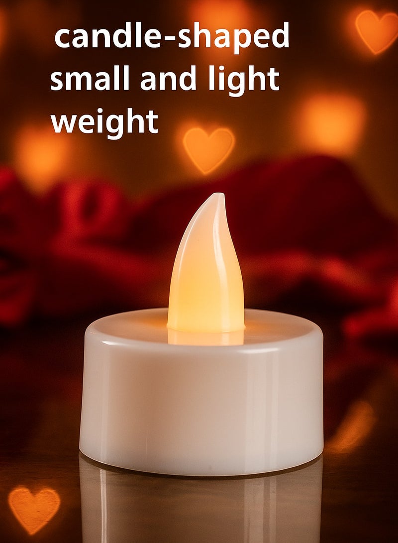 24-Piece LED Candle Atmosphere Lights - Flameless and Safe, Perfect for Romantic Dinners, Weddings, and Party Decor  - Image 3