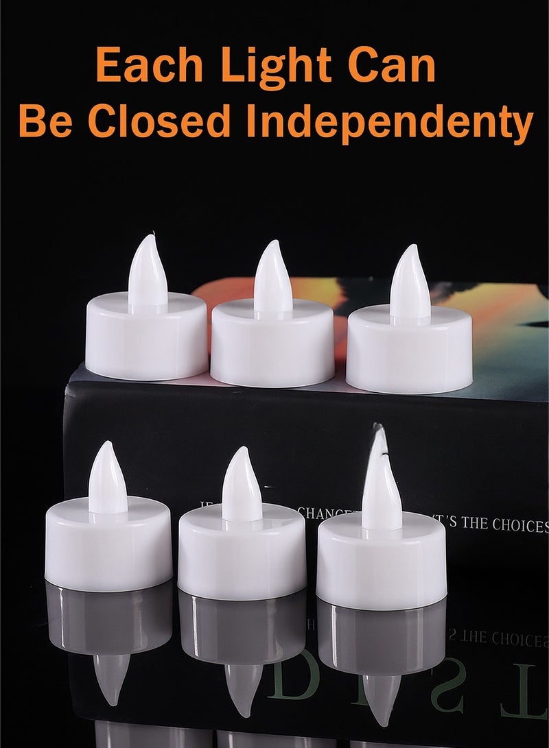 24-Piece LED Candle Atmosphere Lights - Flameless and Safe, Perfect for Romantic Dinners, Weddings, and Party Decor - Image 2