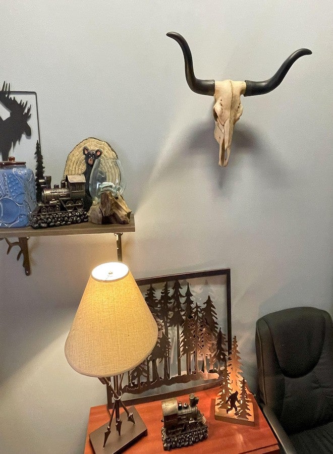 Things2Die4 Long Horn Cow Skull Wall Hanging Longhorn Steer - Image 4