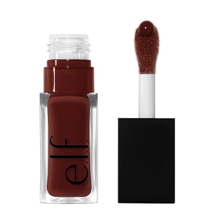 elf e.l.f. Glow Reviver Lip Oil, Nourishing Tinted Lip Oil For A High-shine Finish, Infused With Jojoba Oil, Vegan & Cruelty-free, Money Mauve - Image 1