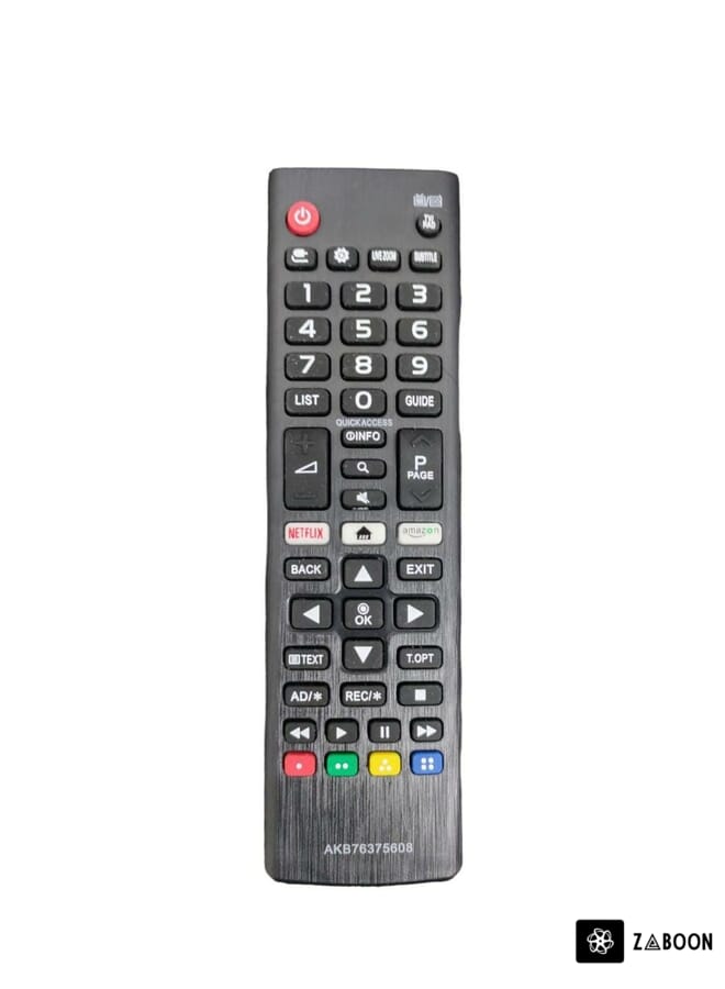 Zaboon Universal Remote Control For LG Smart LCD LED TV Black