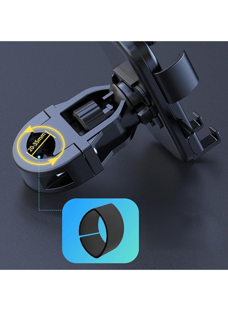 Generic Universal Phone Holder – Secure, Adjustable Mount for Phones, Stable Clamping Perfect for Bicycles and MotorcyclesCycle Mount  - Image 3