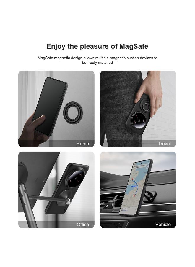 Nillkin Case For Xiaomi 14 Ultra Super Frosted Shield Pro MagSafe Magnetic Phone Case - Image 5