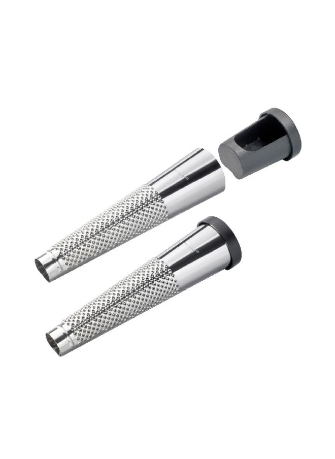 GEFU Mola Nutmeg Stainless Steel Grater Silver 4.2 x 3.7 x 15.3 cm 91350  - Image 1